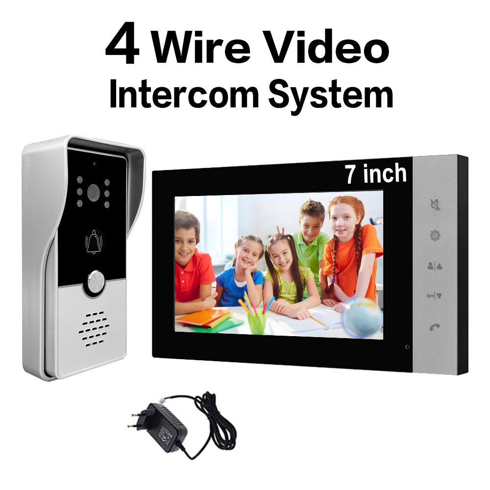 Smart Doorbell Wired - Bel Pintu Video Berkabel 4 Kabel