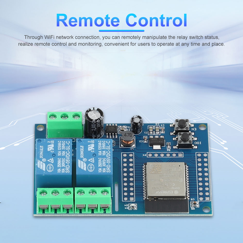 Relay 8 Channel Board - ESP32 Modul Relay WIFI Bluetooth-kompatibel BLE