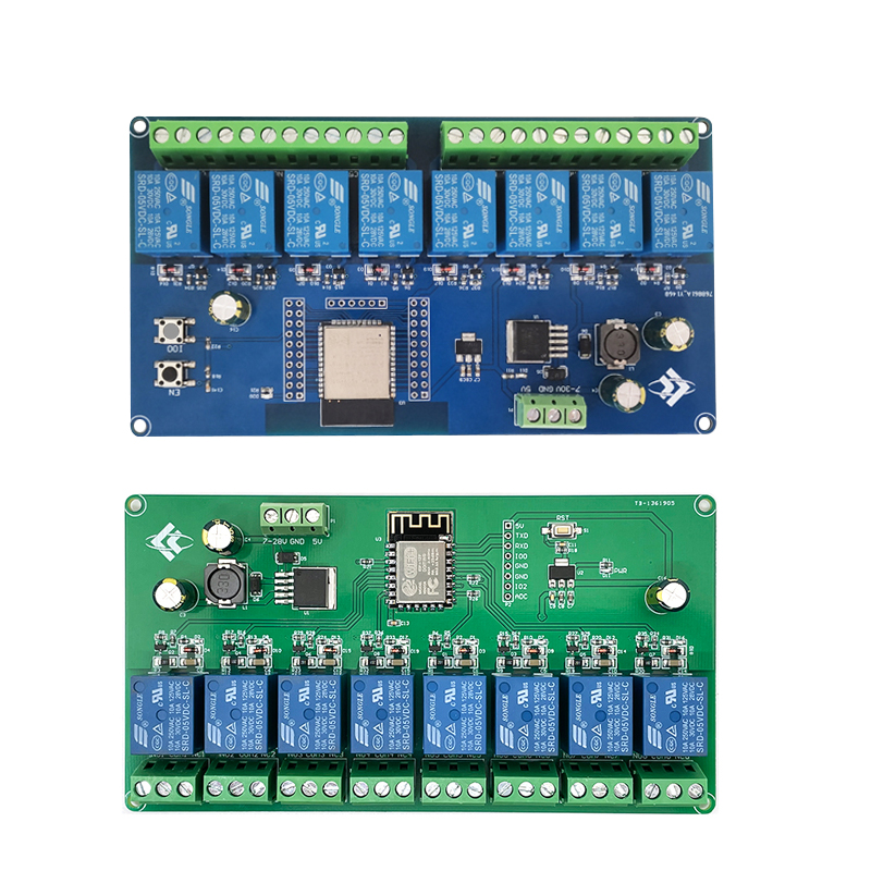 Modul Relay 8 Saluran WIFI ESP - Relay 8 Channel Board ulasan dan harga