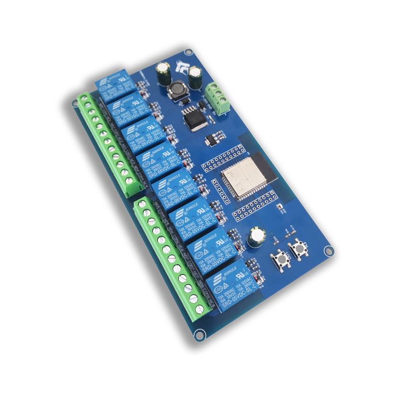 Modul Relay 8 Saluran WIFI ESP - Relay 8 Channel Board ulasan dan harga