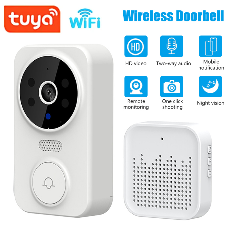 Bel Pintu Video Pintar WiFi Ka - Smart Doorbell Wired ulasan dan harga
