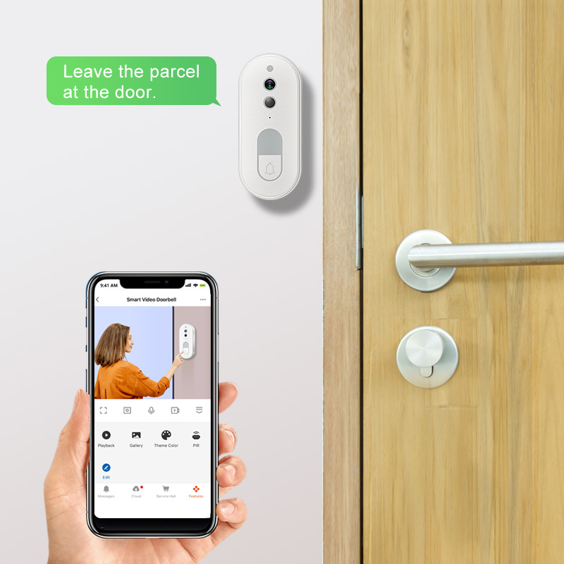 Tuya Bel Pintu Video Pintar Ni - Smart Doorbell Wired ulasan dan harga