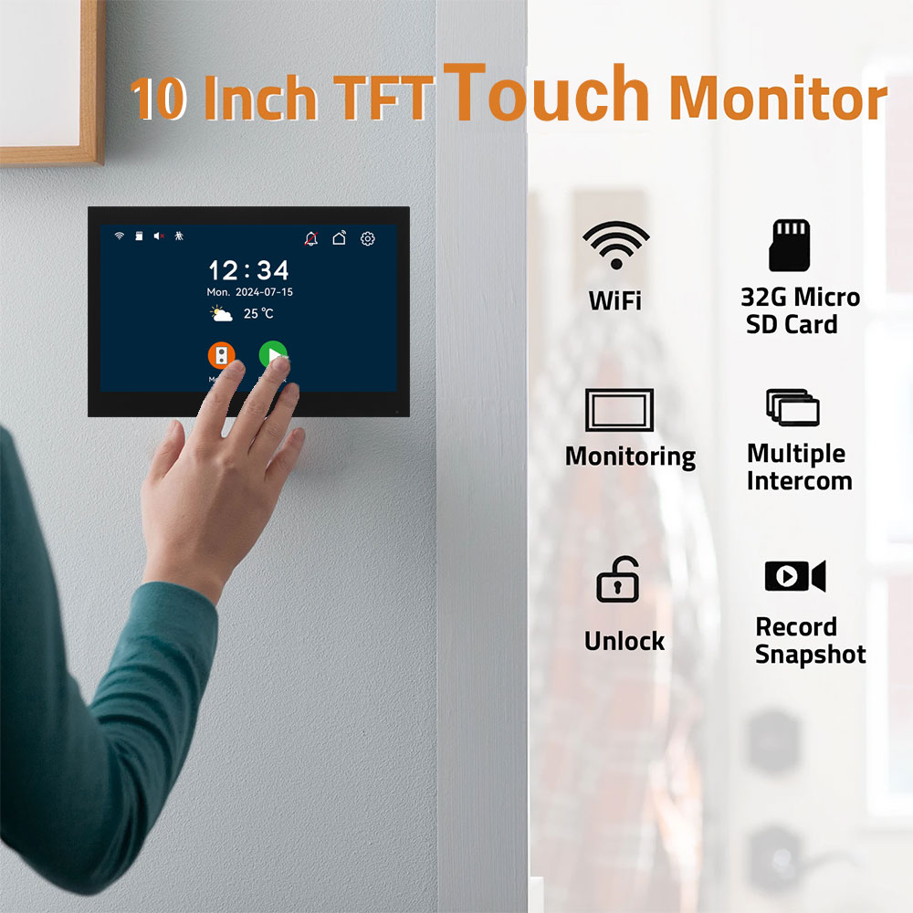 Tuya 1080P 5G Wifi 7/10 Inch 2 - Smart Doorbell Wired ulasan dan harga