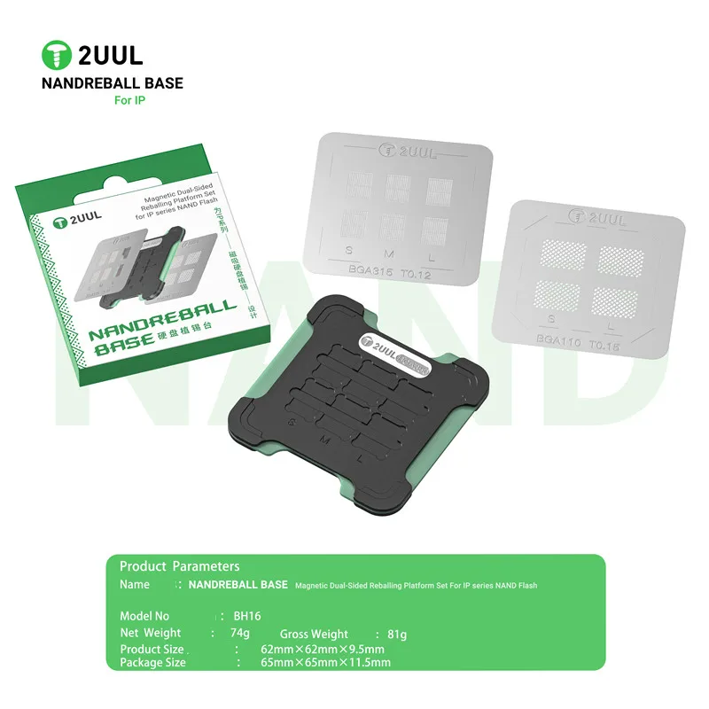 2UUL BH16 NANDREBALL BASE Set  - Tasmota Flash Tool ulasan dan harga