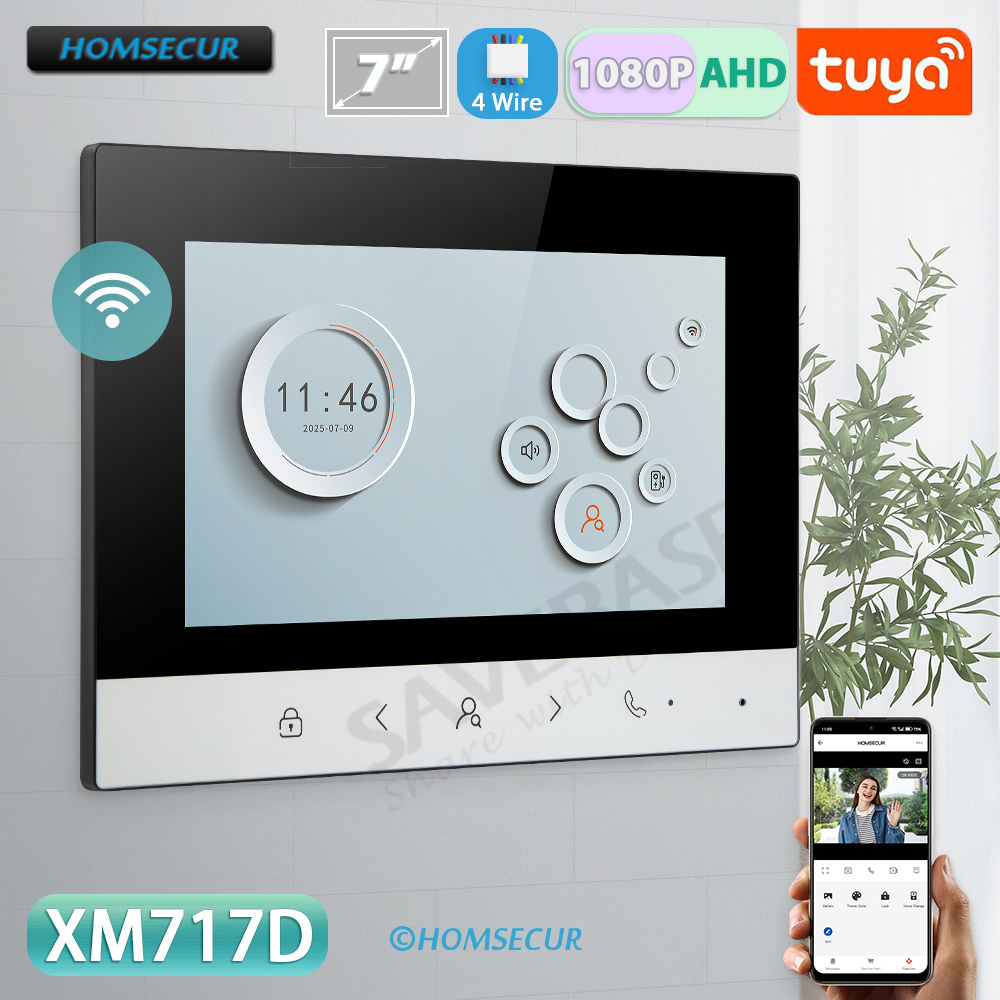 Monitor Dalam Ruangan Tuya Sma - Smart Doorbell Wired ulasan dan harga