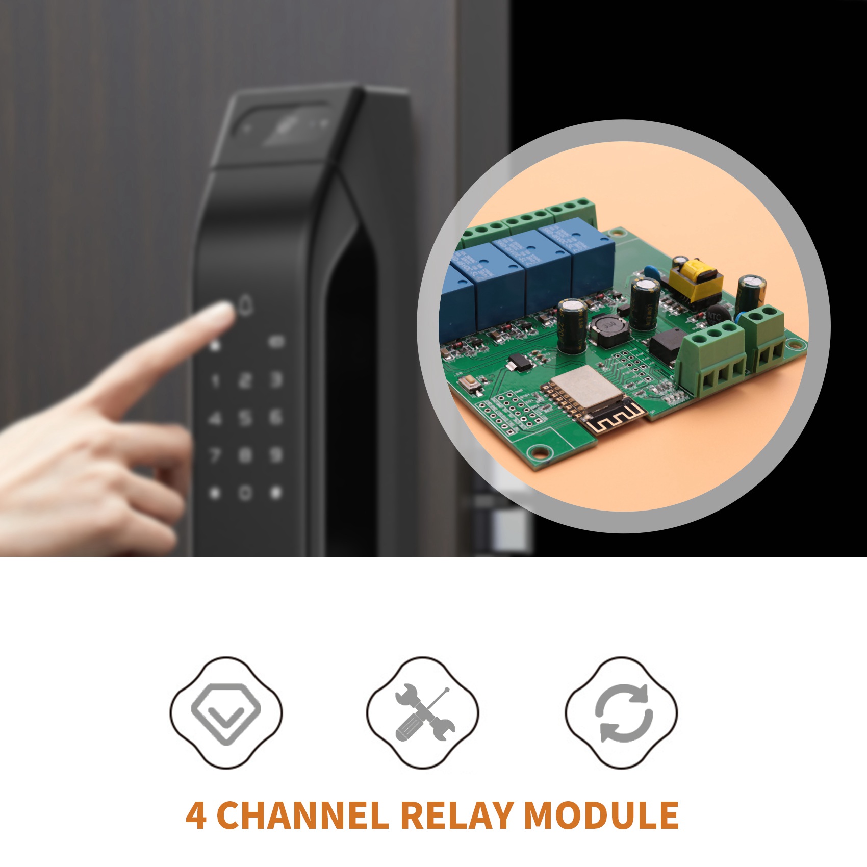 SCLS ESP8266 Modul Relai 4 Sal - Relay 8 Channel Board ulasan dan harga