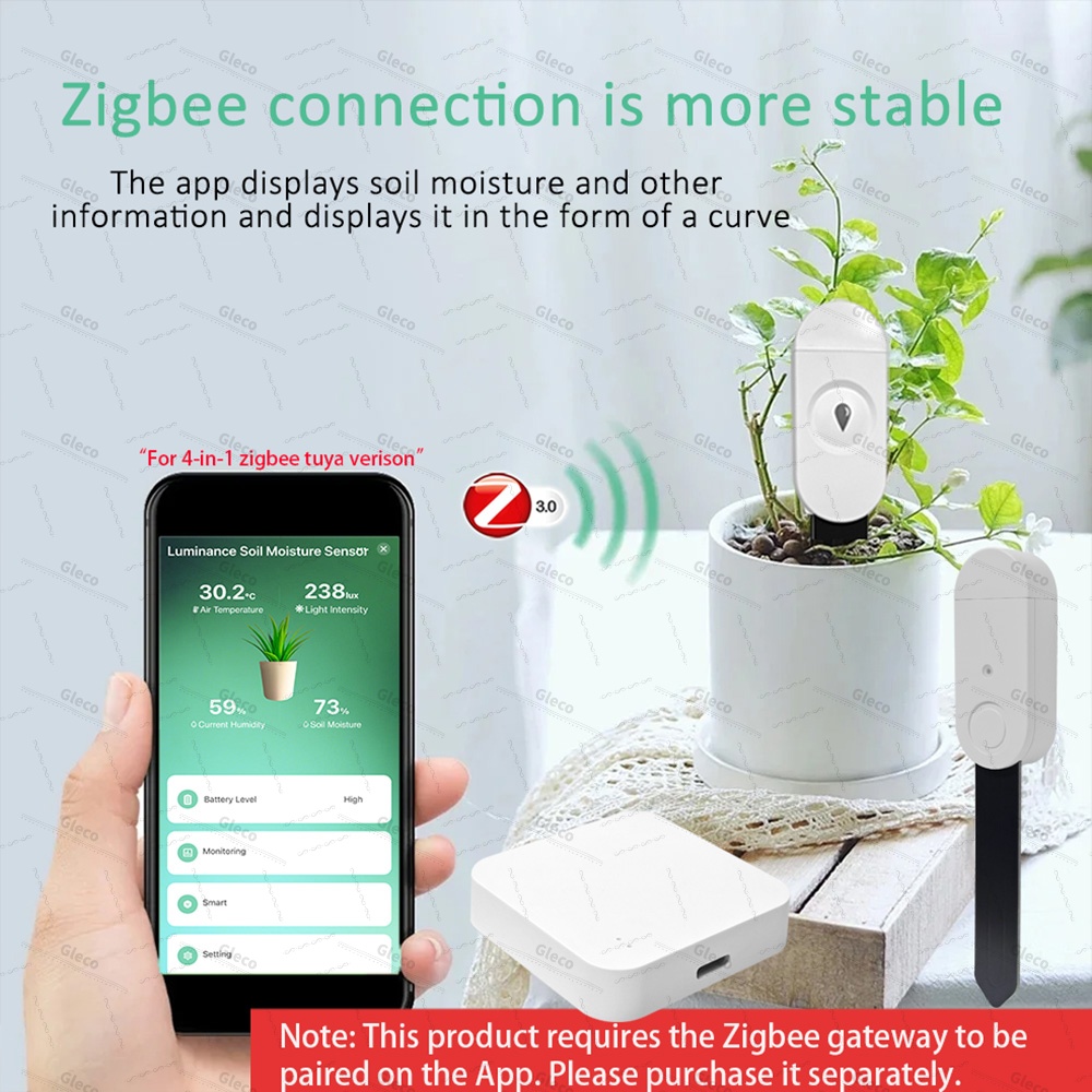 Zigbee Sensor Kelembapan Tanah - Home Automation Ideas ulasan dan harga