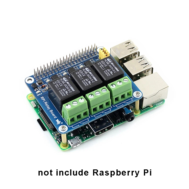 Papan Ekspansi Relay 3 Saluran - Home Automation Raspberry Pi ulasan dan harga