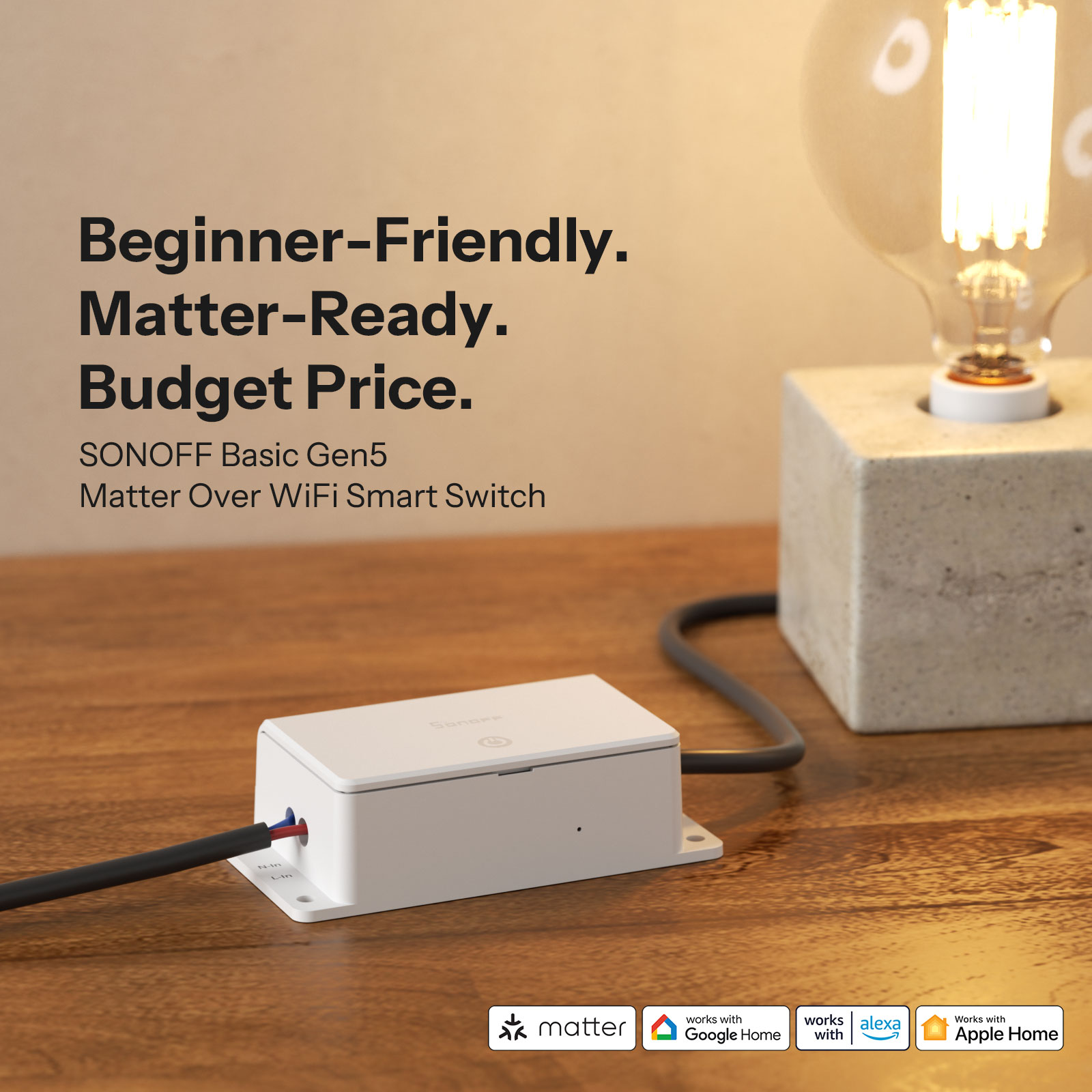 SONOFF Basic Gen5 (BASIC-1GS)  - Sonoff Basic Switch ulasan dan harga