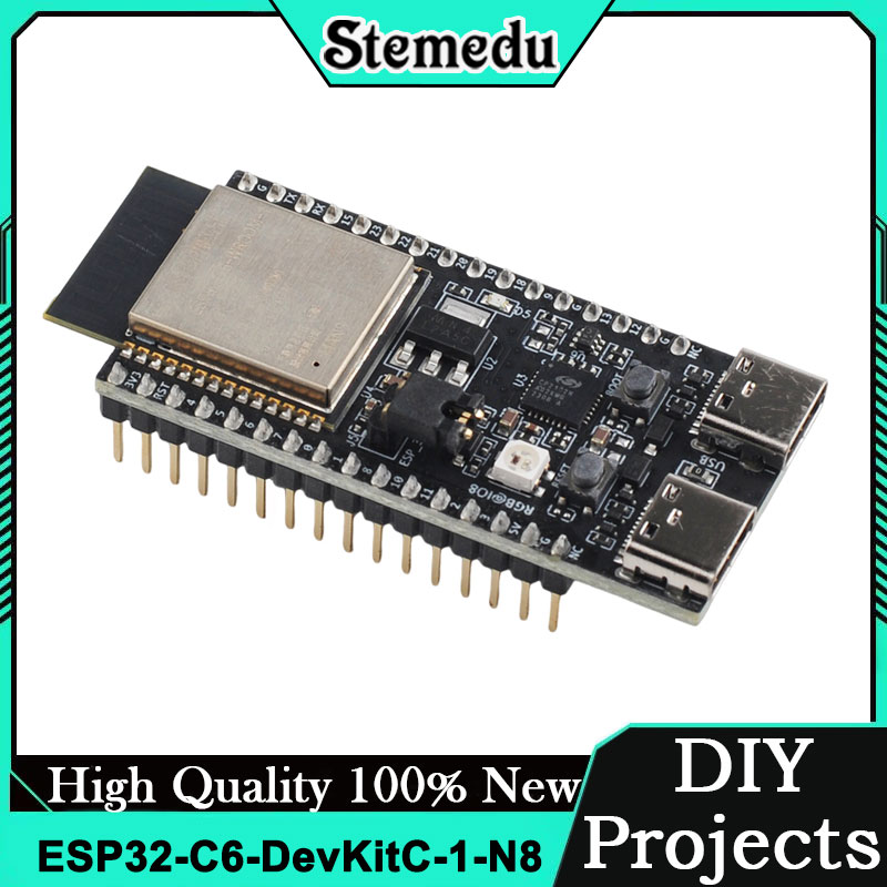 ESP32 C6 DevKitC 1 N8 Papan Io - Diy Home Automation System ulasan dan harga